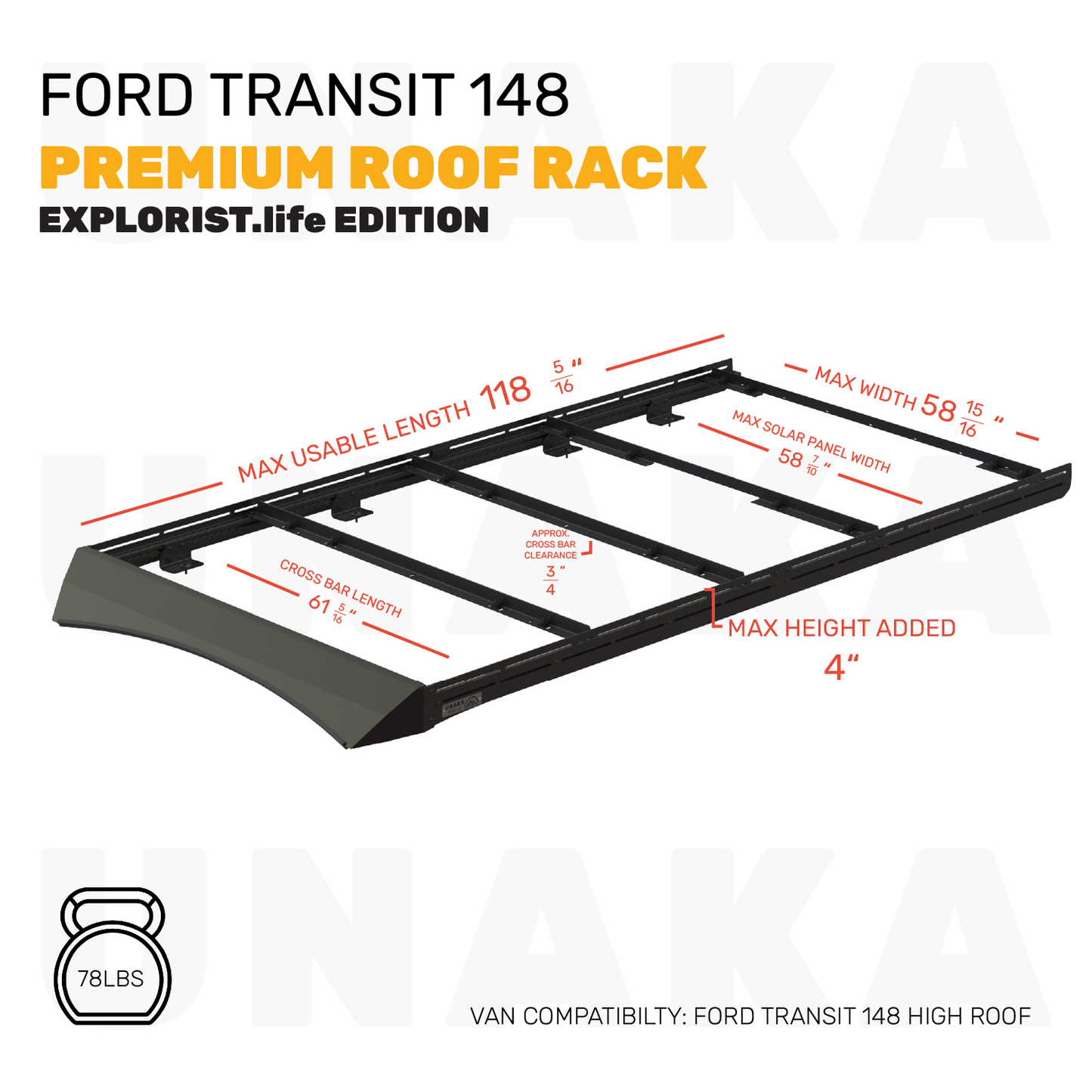 Transit Roof Rack