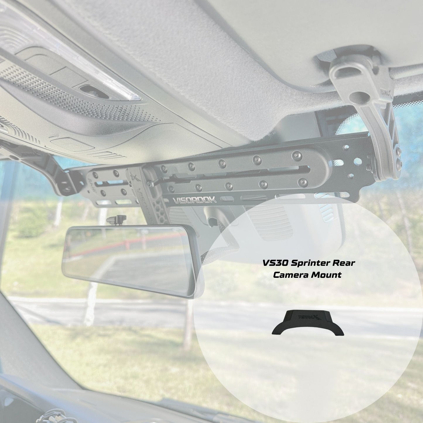 WOLFBOX Visordok Track Mounting Kit