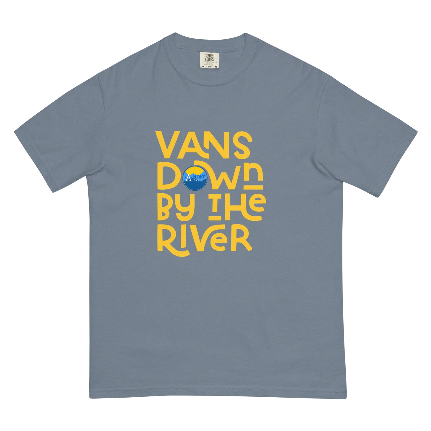 Unisex garment-dyed heavyweight t-shirt