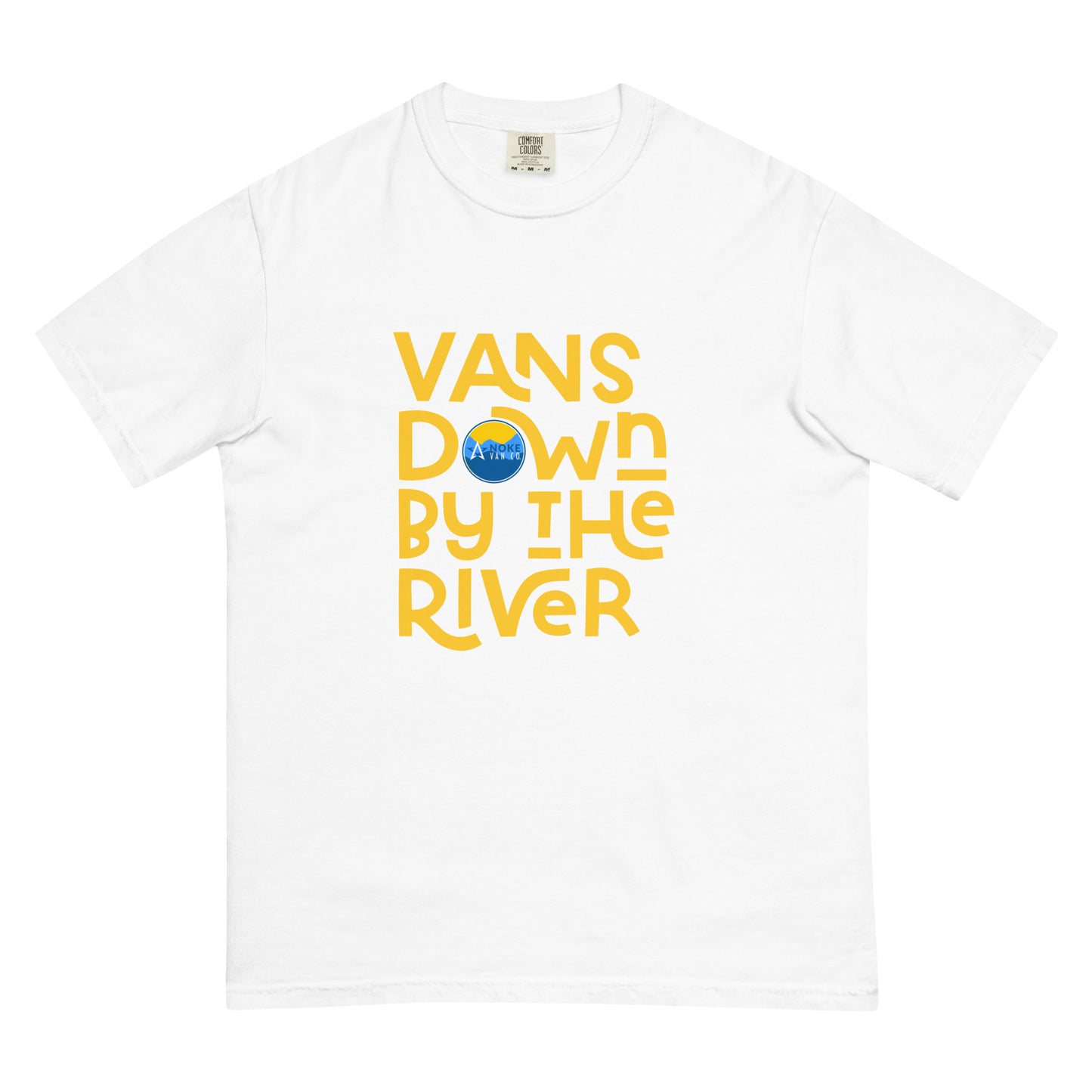 Unisex garment-dyed heavyweight t-shirt