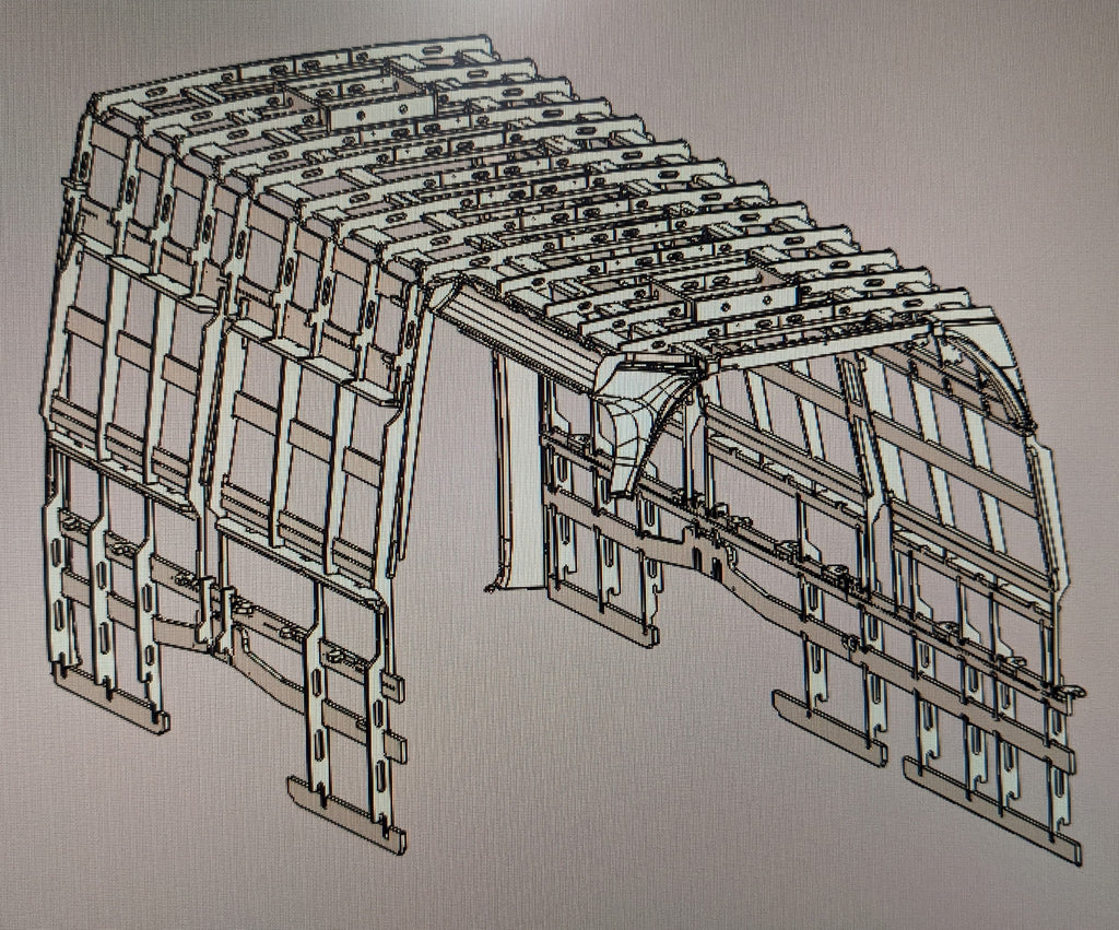 NVC Wall Framing Kit — Sprinter 170 (2019-current)