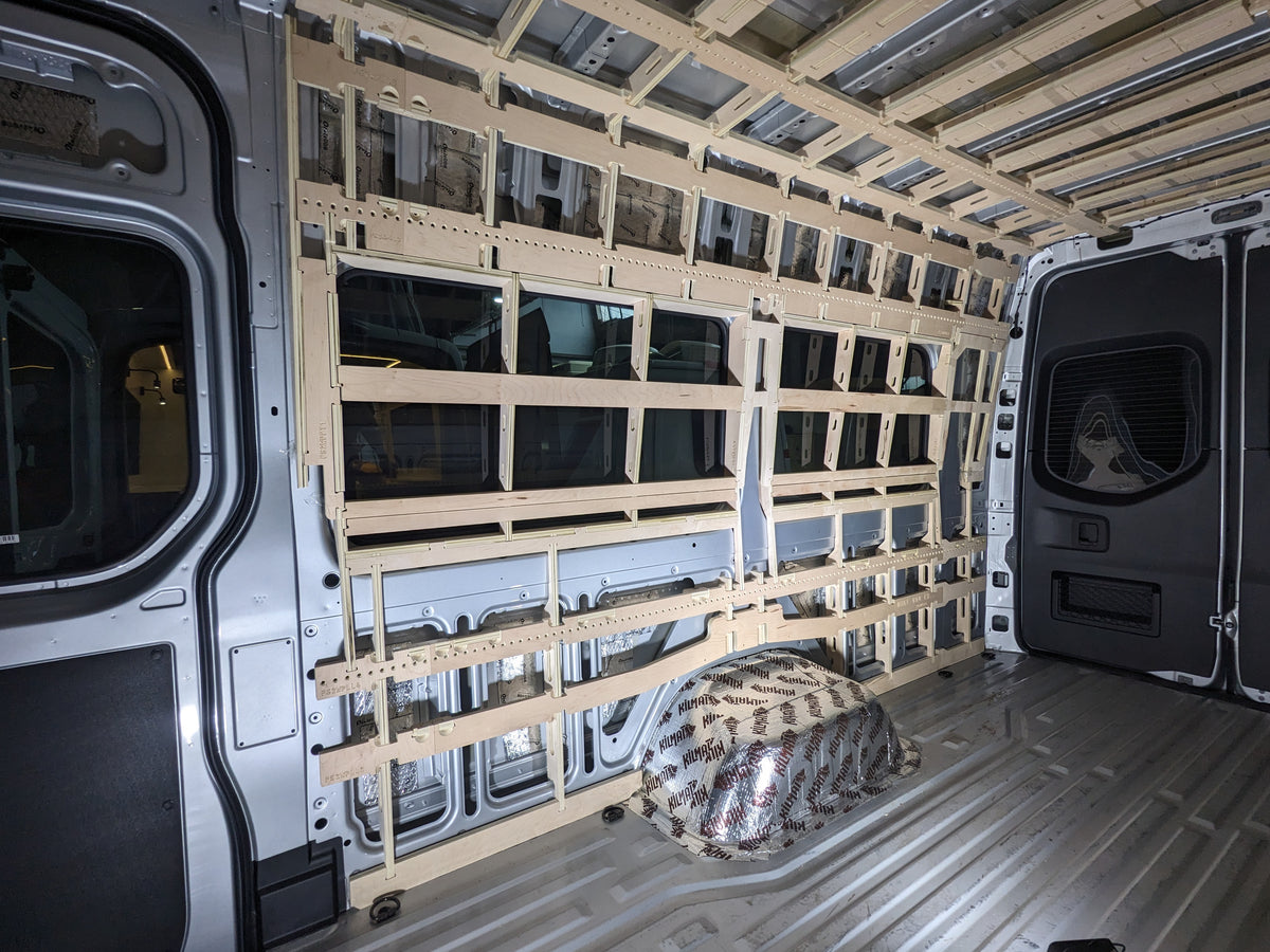 NVC Wall Framing Kit — Sprinter 170 EXTENDED (2019-current)