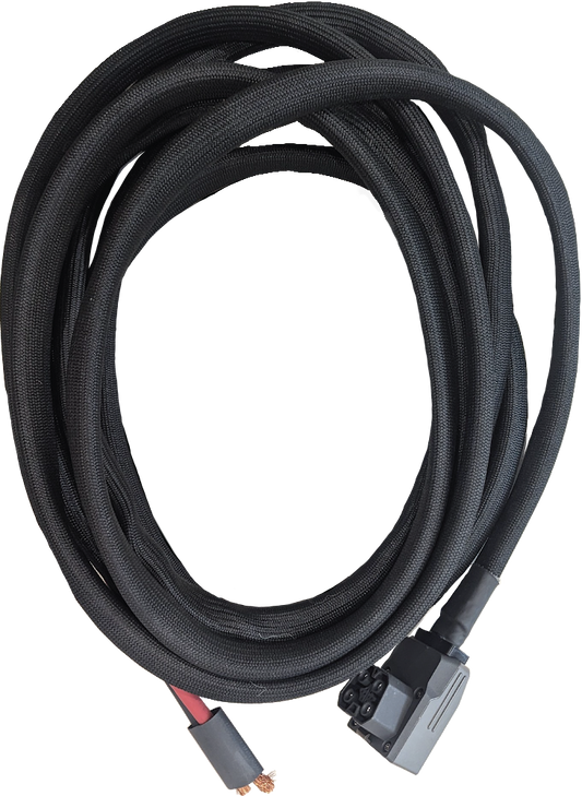 48-Volt Air Conditioner Cable for EcoFlow Power Kits (4-Post to Bare Wire, 20 Foot)