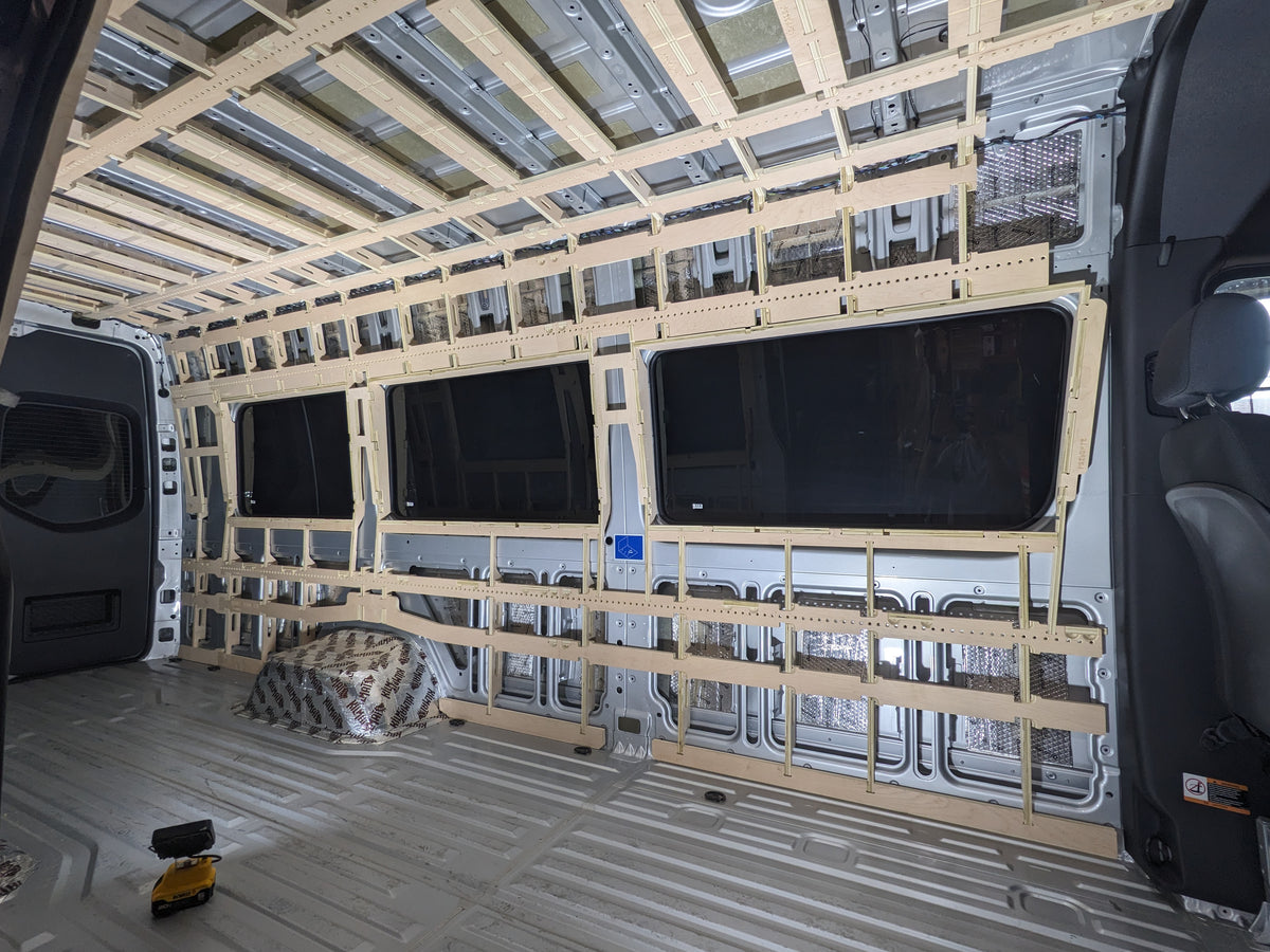 NVC Wall Framing Kit — Sprinter 170 EXTENDED (2019-current)