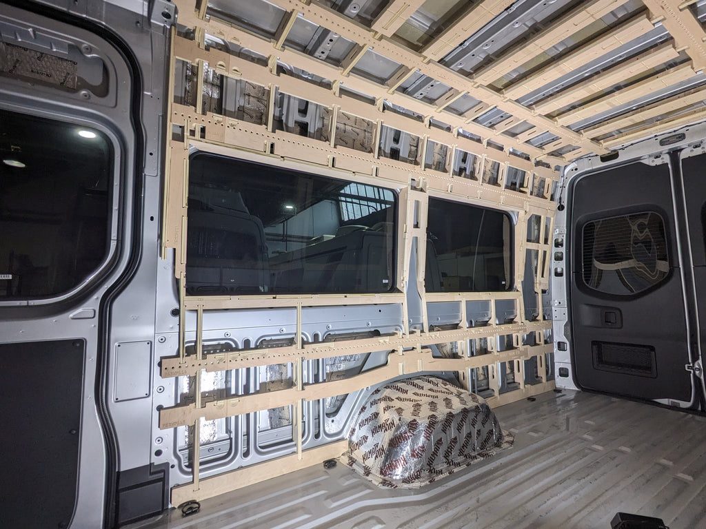 NVC Wall Framing Kit — Sprinter 170 EXTENDED (2019-current)