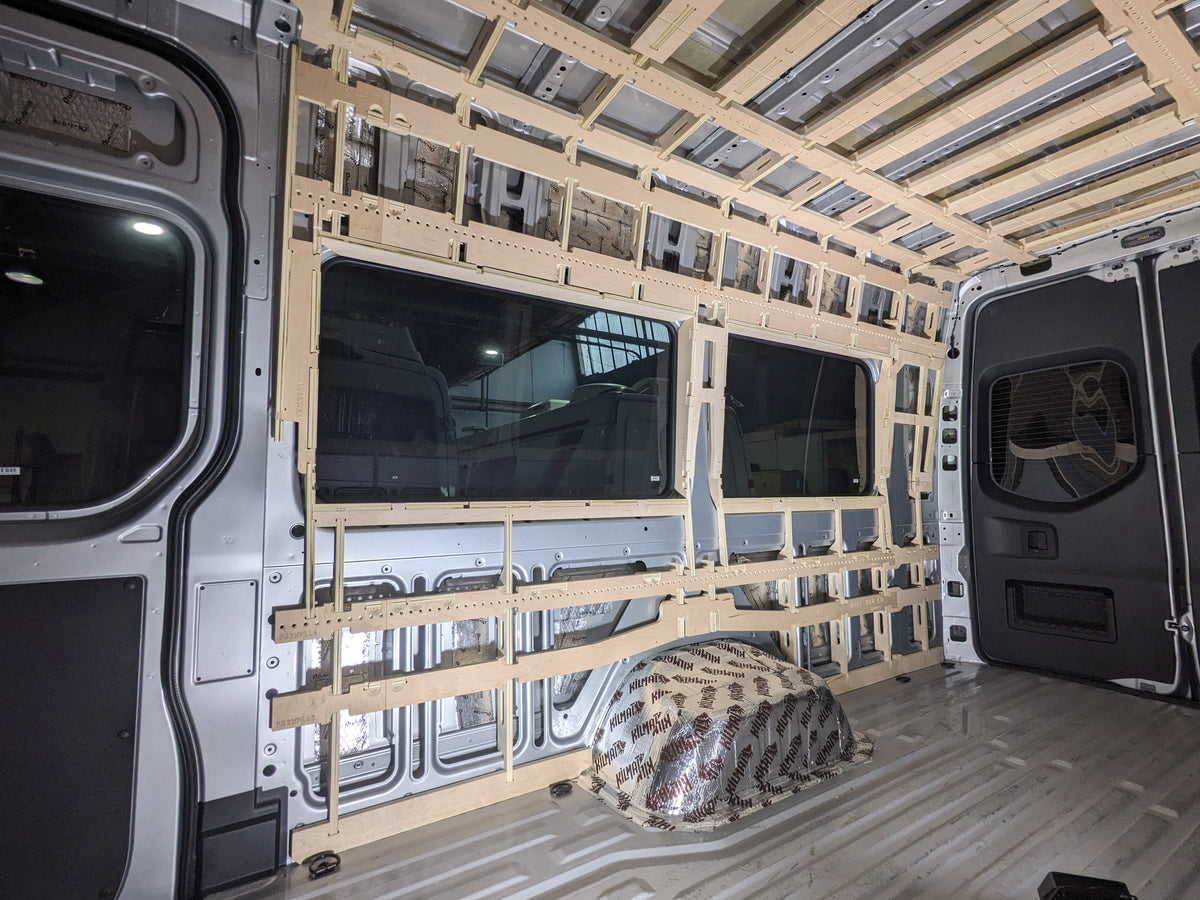 NVC Wall Framing Kit — Sprinter 170 EXTENDED (2019-current)