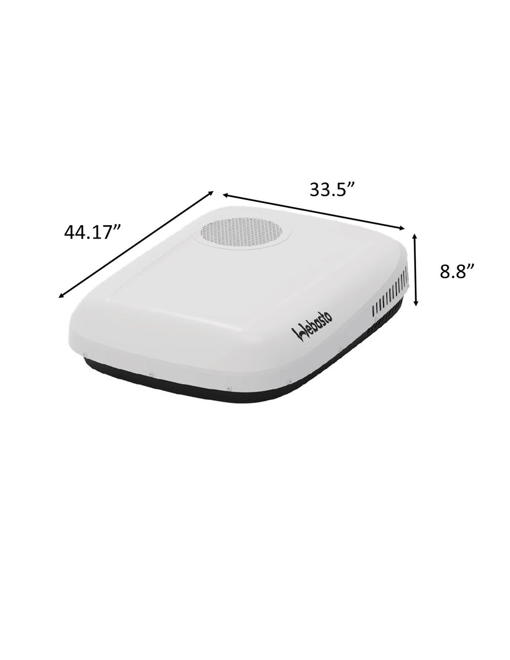 Webasto AC Unit 48vdc Self Contained Rooftop Mount Heat Pump Cool Top Trail 36G