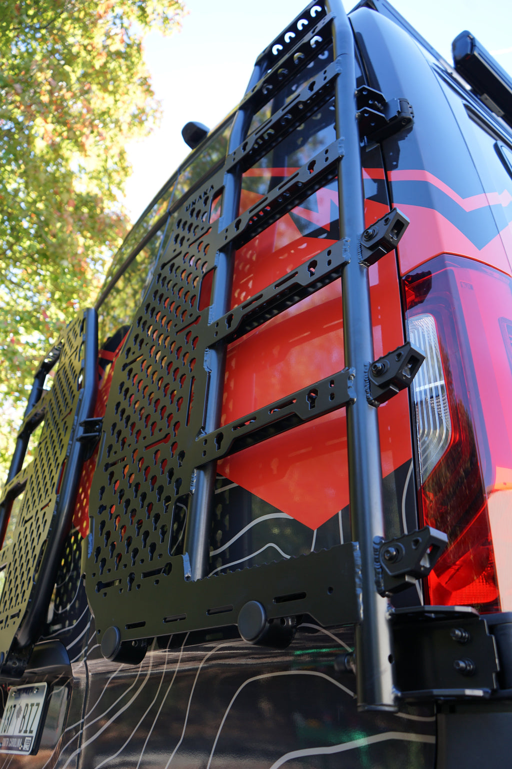 Rear Ladder System - Fold Down Steps