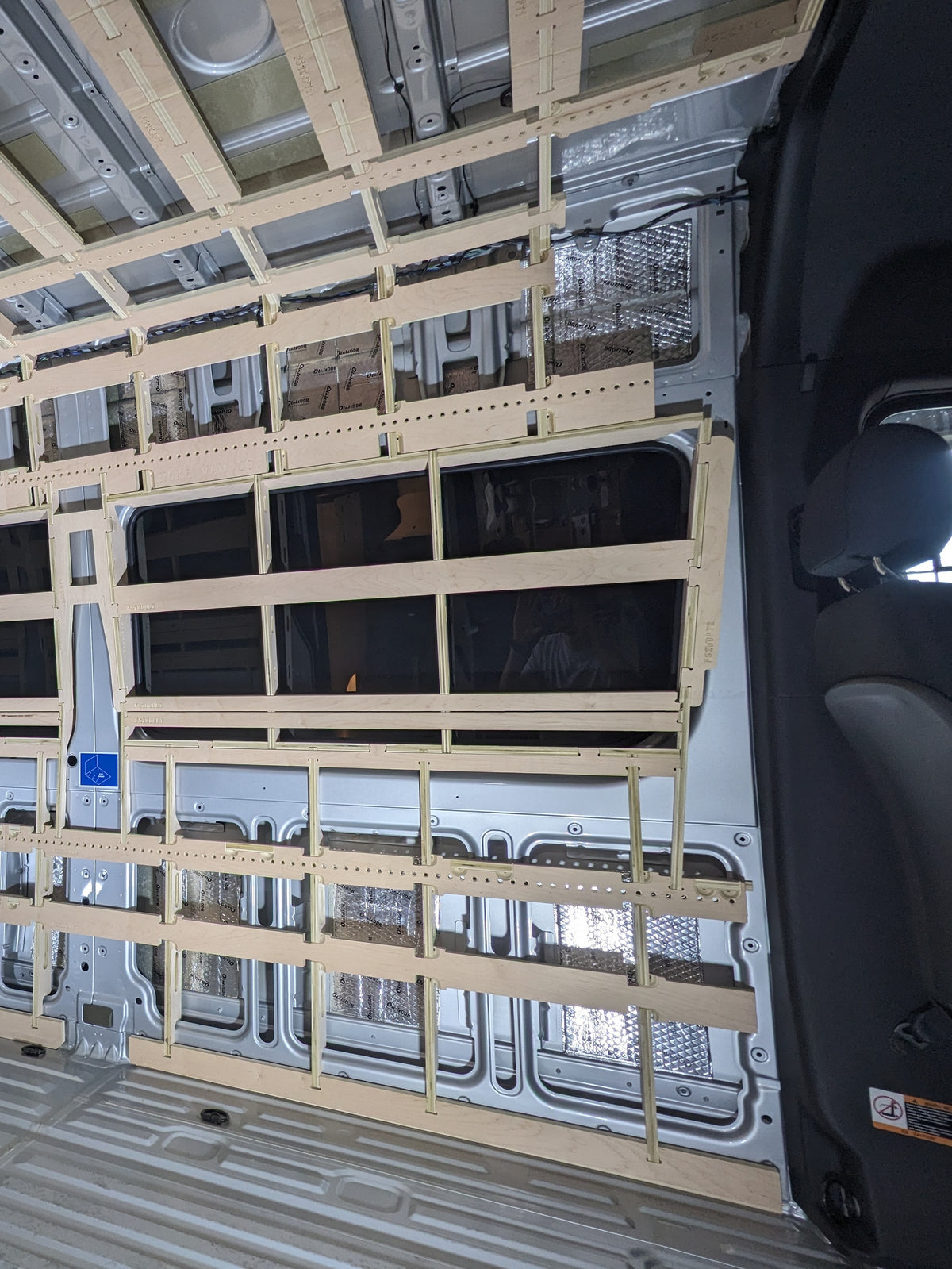 NVC Wall Framing Kit — Sprinter 170 (2019-current)