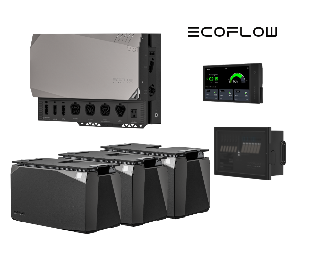 3.6 kW EcoFlow Power Kit (15 kWh)