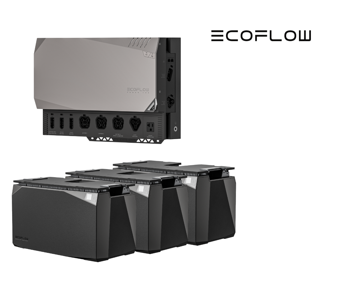 3.6 kW EcoFlow Power Kit (15 kWh)