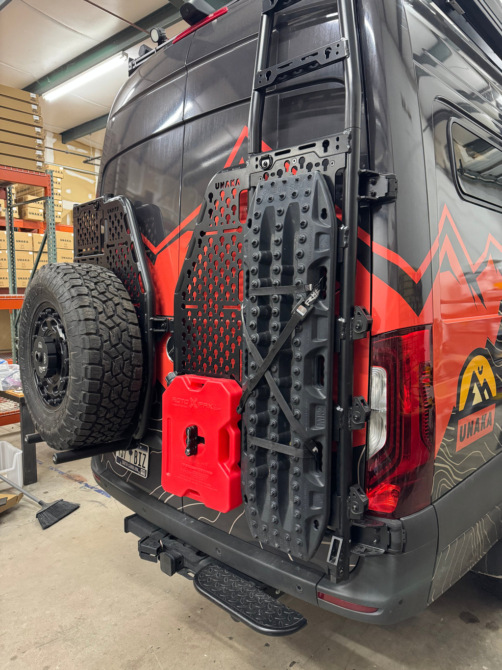 Rear Ladder System - Molle Panels