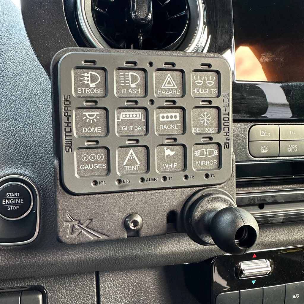 Switch-Pros NaviDok Mounting Plate - Overlander and Overlander X
