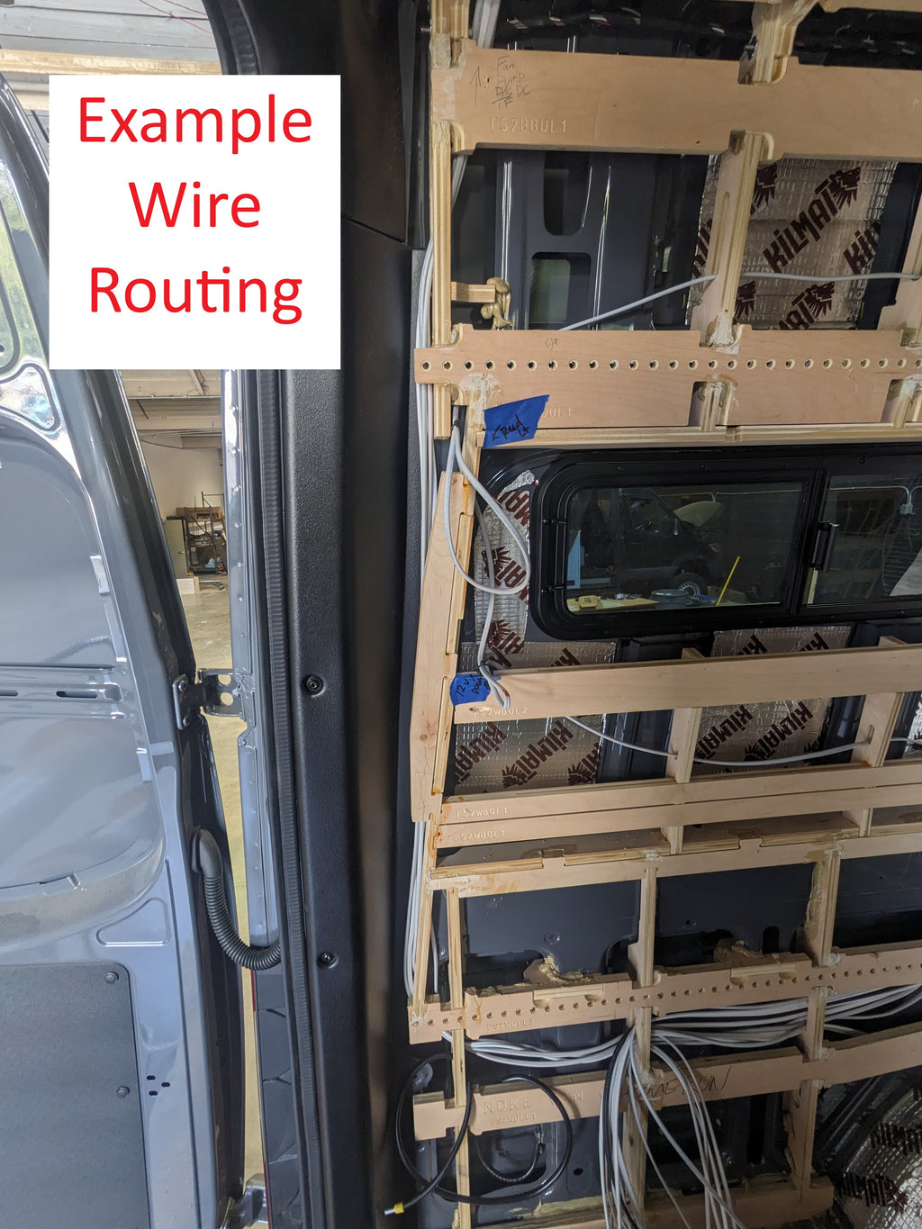 NVC Wall Framing Kit — Sprinter 170 EXTENDED (2019-current)