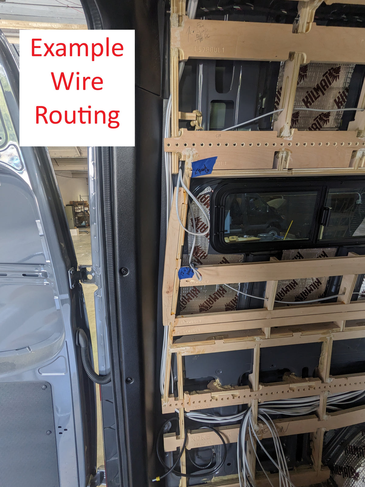 NVC Wall Framing Kit — Sprinter 170 EXTENDED (2019-current)