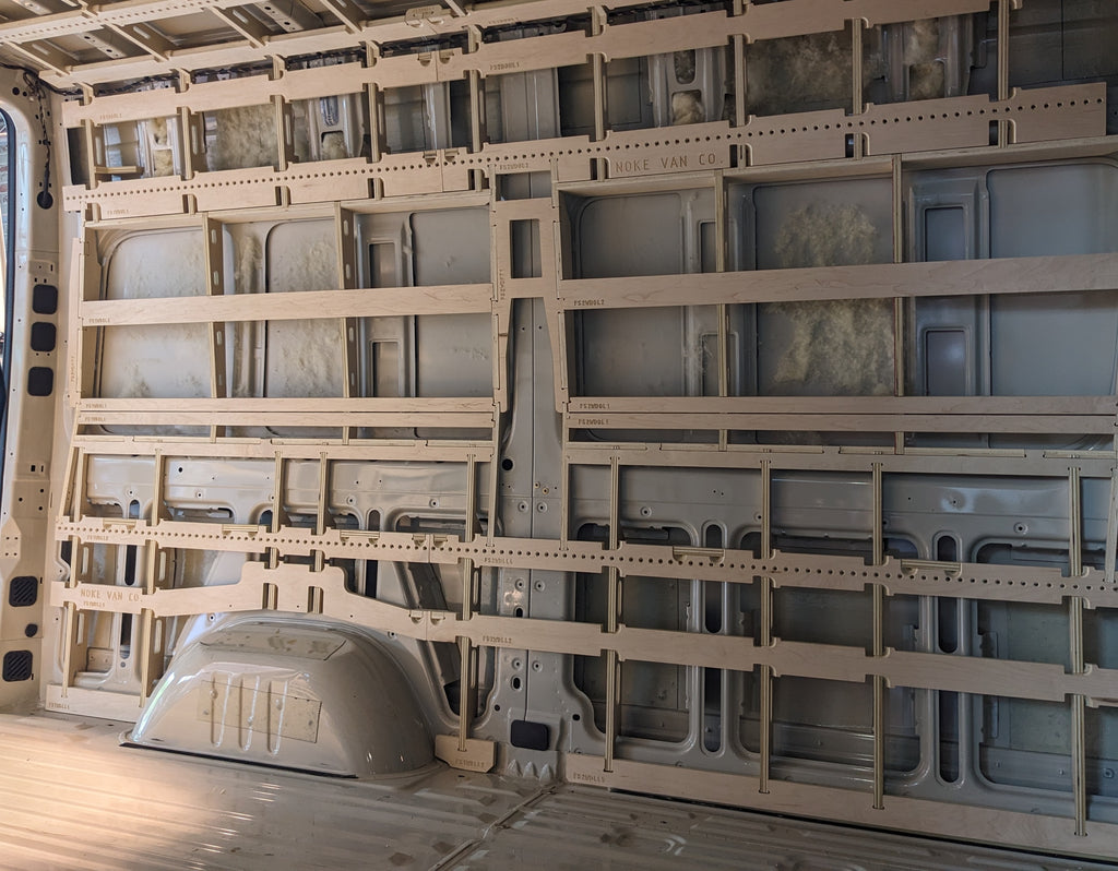 NVC Wall Framing Kit — Sprinter 144 (2019–Current)