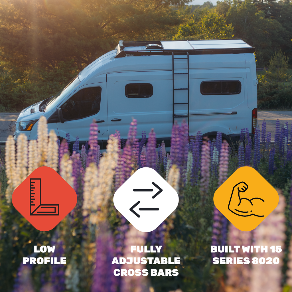 Ford Transit Roof Rack – Premium Light Bar - 148" EXT High Roof