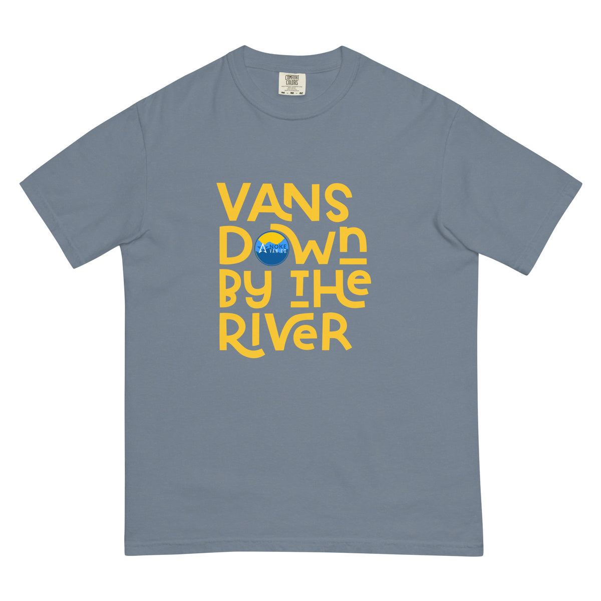 Unisex garment-dyed heavyweight t-shirt